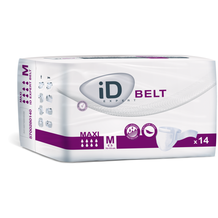 ID BELT MAXI PANNOLONI M N3 14 Pezzi