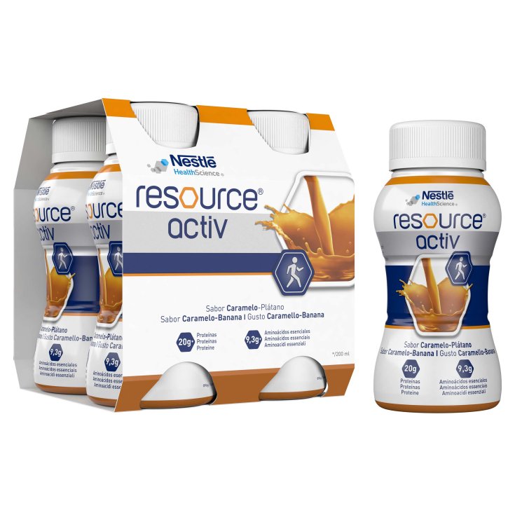 Resource&reg; Activ CARAMELLO BANANA Nestl&egrave; 4X200ml