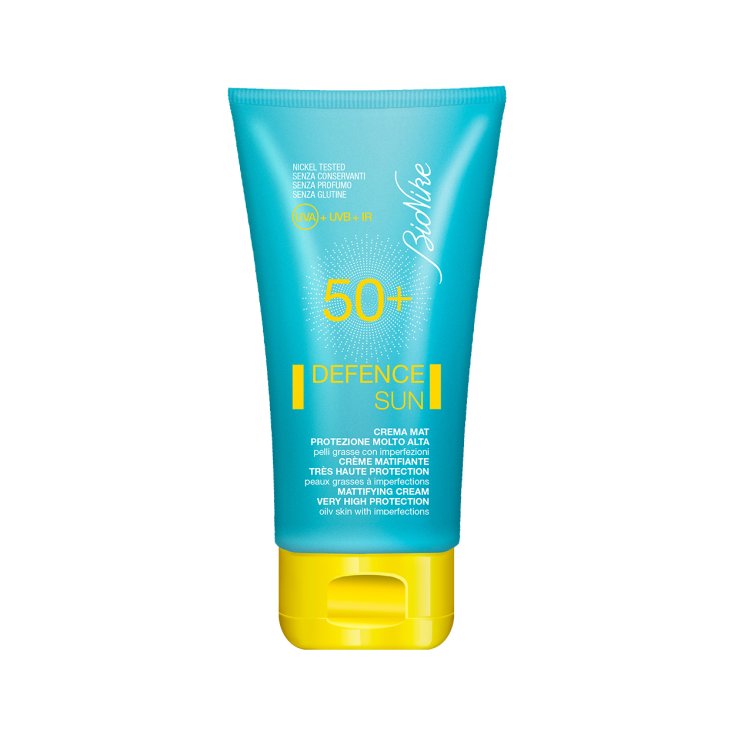 DEFENCE SUN CREMA VISO MAT SPF&nbsp;50+&nbsp;BioNike 50ml