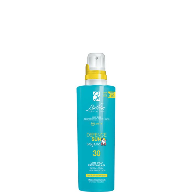 Defence Sun Baby & Kid Latte Spray Spf30 BioNike 200ml