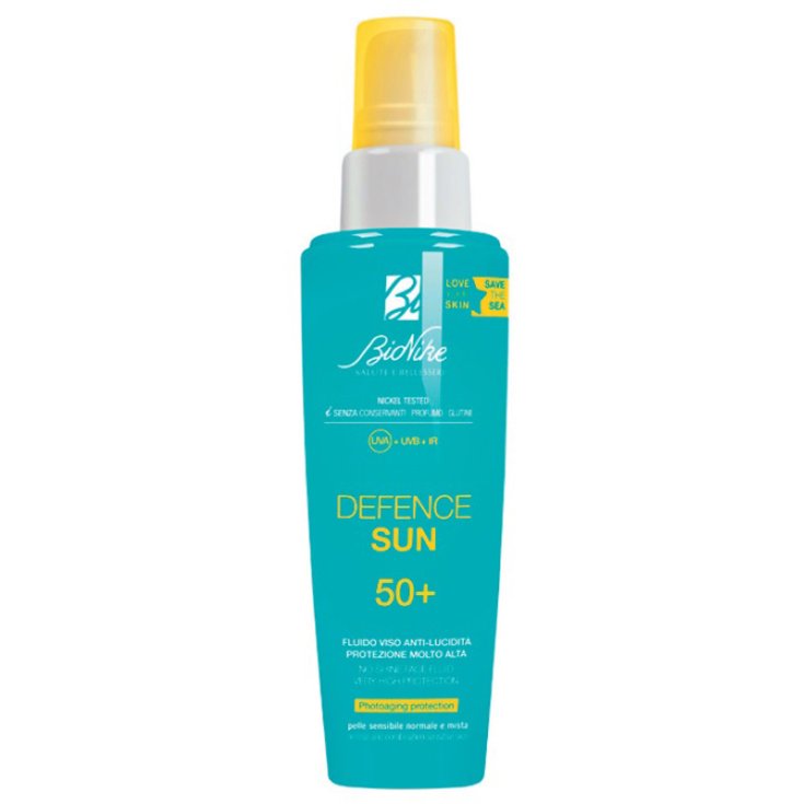 DEFENCE SUN FLUIDO VISO ANTI-LUCIDIT&Agrave; SPF&nbsp;50+&nbsp;BioNike 50ml