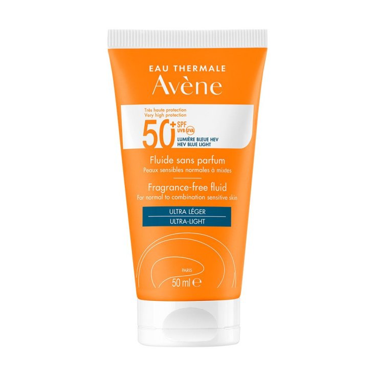 Av&egrave;ne Fluido Senza Profumo SPF50+ 50ml