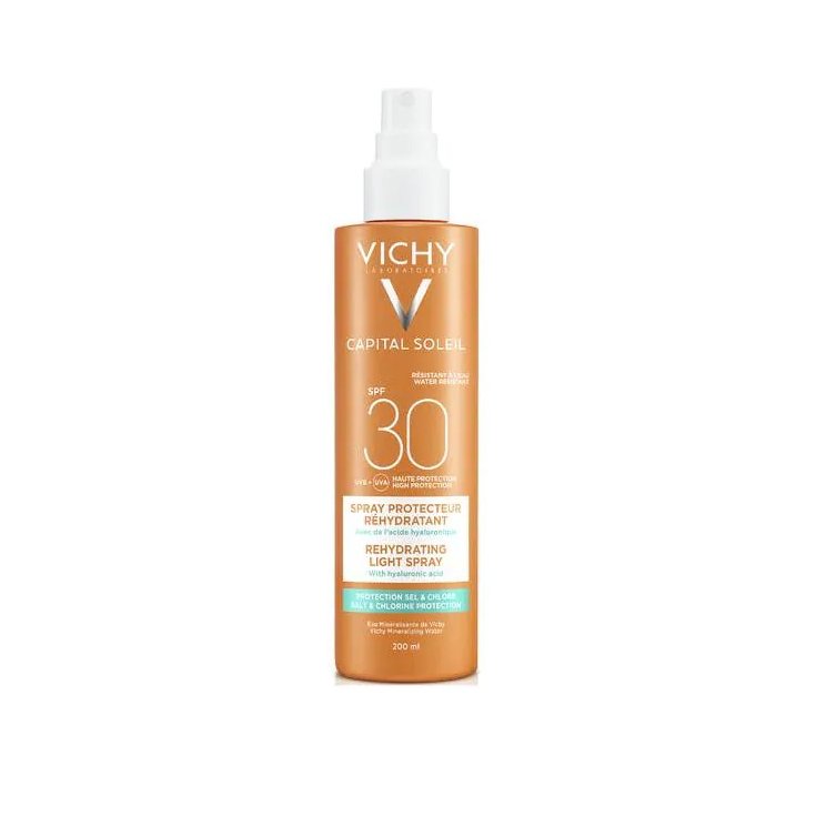 Vichy Capital Soleil Cell Protect Fluido Ultra Leggero Spray protezione SPF 30 200 ml