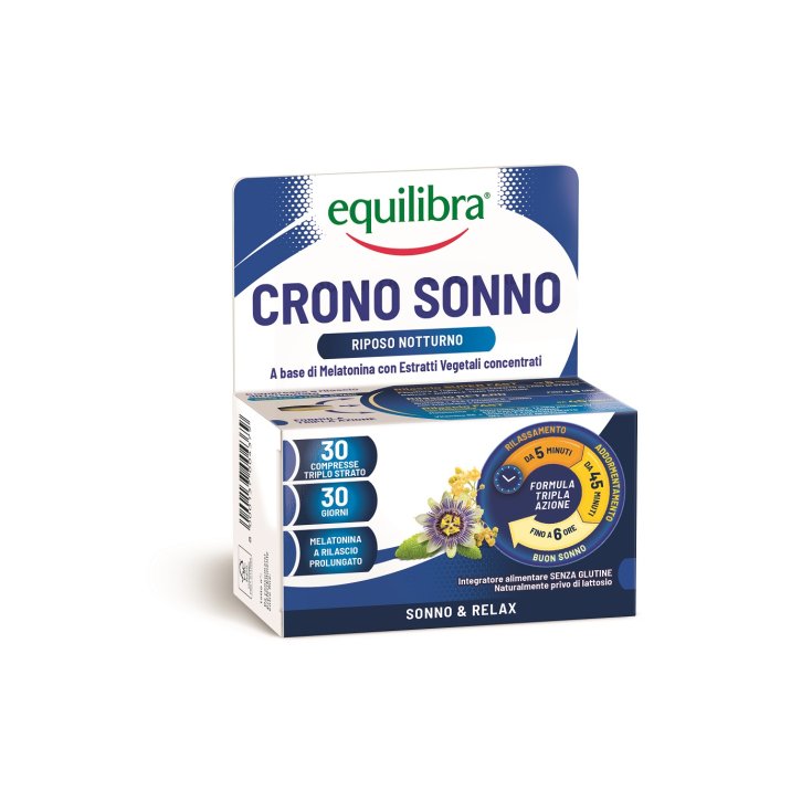 Crono Sonno Equilibra&nbsp;30 Compresse Triplo Strato