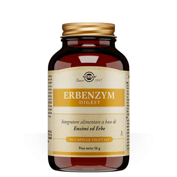 Erbenzym Digest Solgar 90 Capsule Vegetali