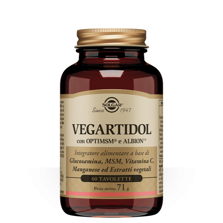 Vegartidol Con OptiMsm E Albion Solgar 60 Tavolette