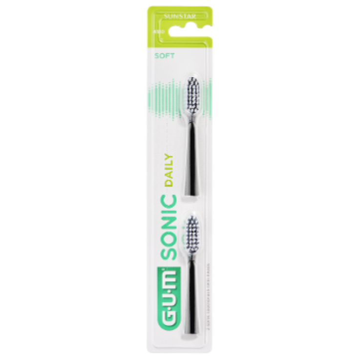 Testine Di Ricambio Gum&reg; Sonic Day 2 Pezzi