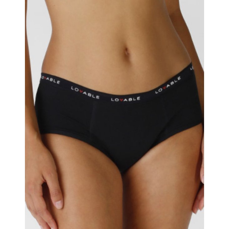 CULOTTE FLUSSO ABBONDANTE NERO TAGLIA M LOVABLE