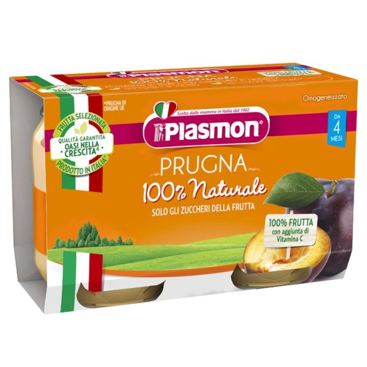 Omogeneizzato PRUGNA&nbsp;Plasmon&reg; 2X80G