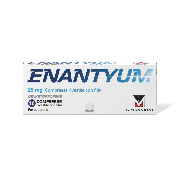 Enantyum 25mg A.Menarini 10 Compresse Rivestite