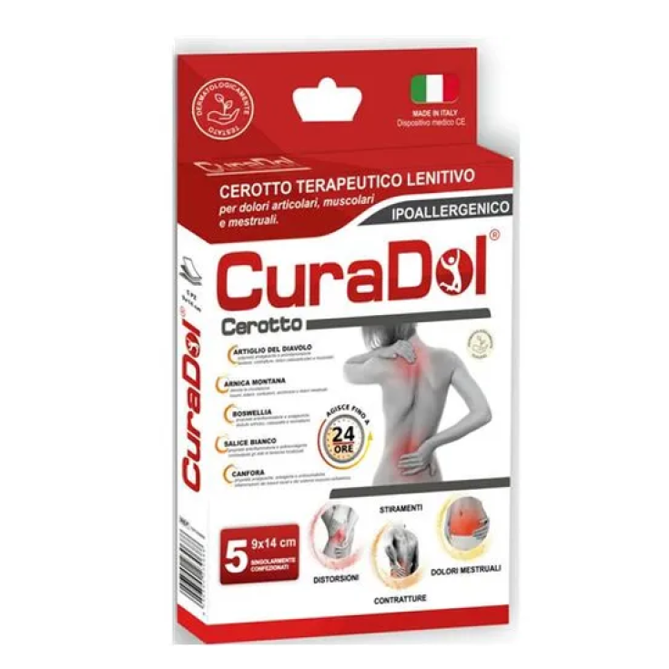 Cerotto Terapeutico Lenitivo CuraDol&reg; 5 Pezzi