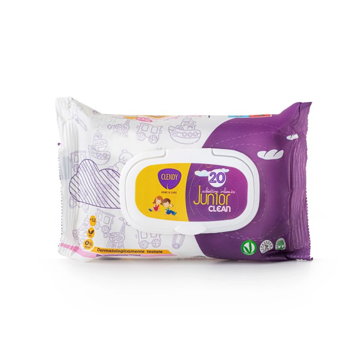Junior Clean Salviettine Clendy&reg; 20 Pezzi