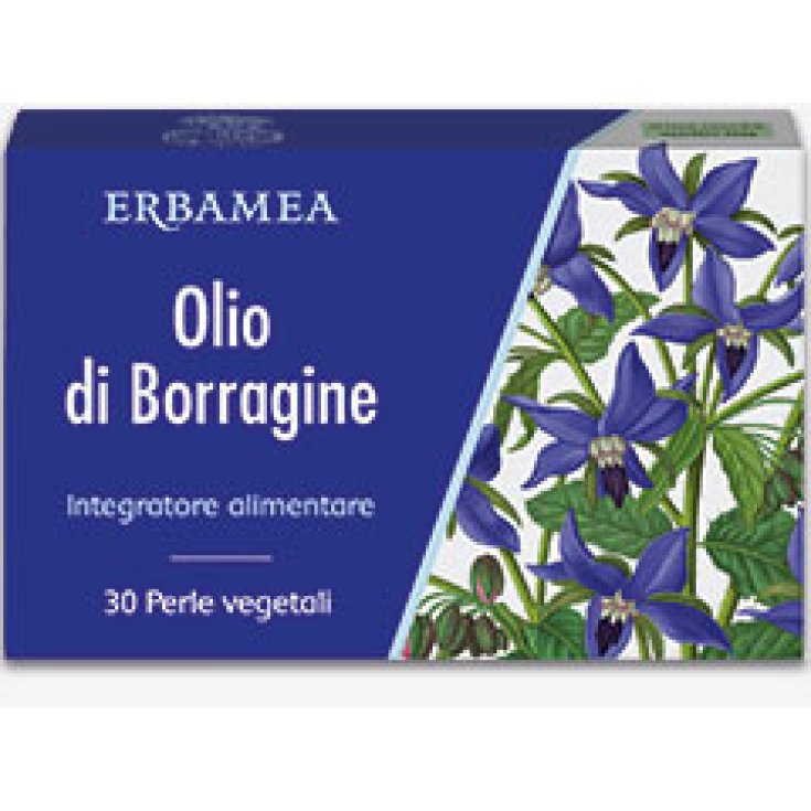 Olio Di Borragine Erbamea 30 Perle Vegetali
