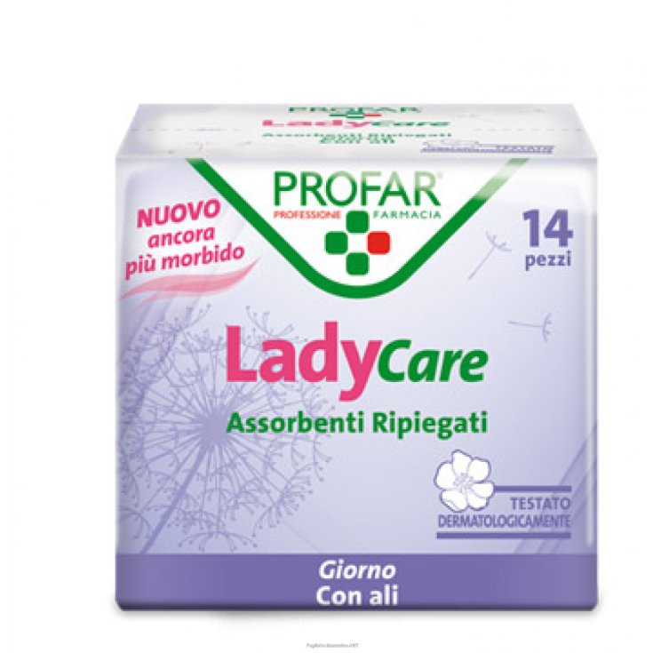 LadyCare Assorbenti Ripiegati Profar 14 Pezzi