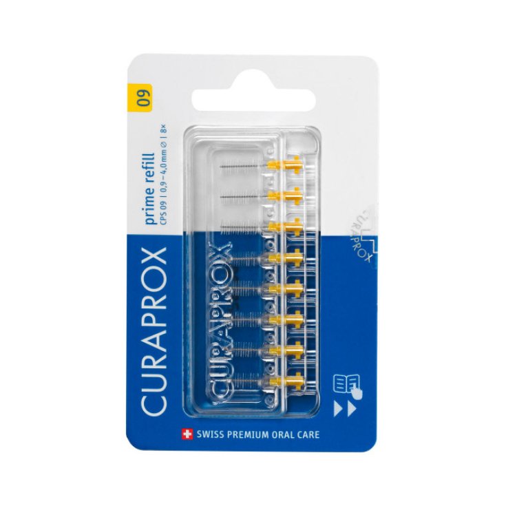 CPS 09 Prime Refill Curaprox 8 Pezzi