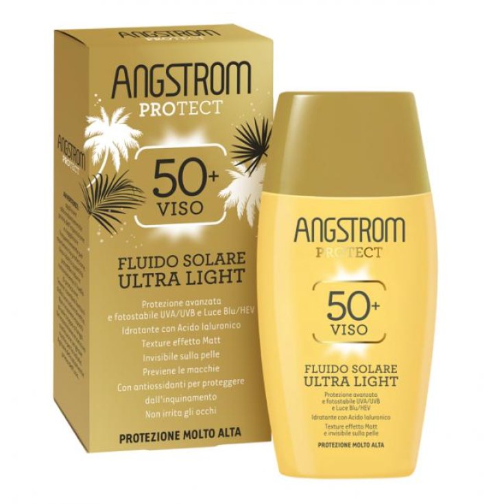 Fluido Solare Ultra Light Spf50+ Angstrom 40ml