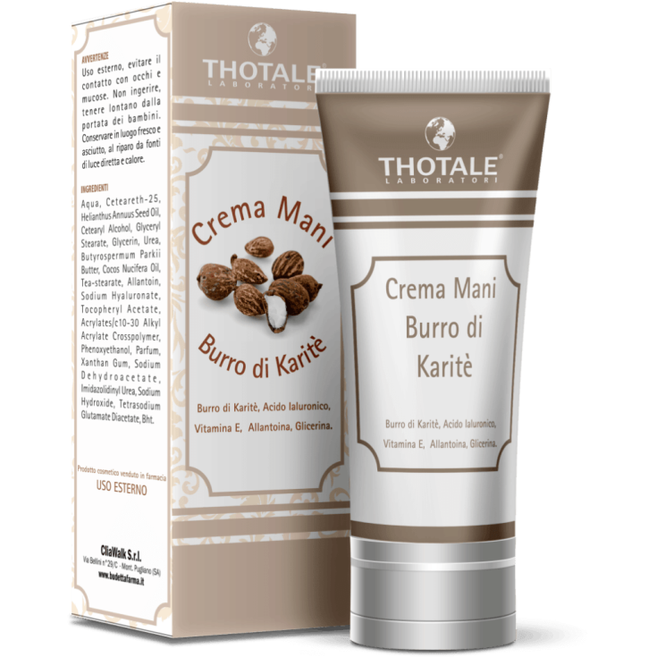 Crema Mani Burro Di Karit&eacute; Thotale&reg; Laboratori 100ml