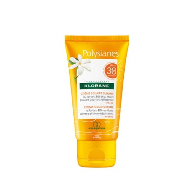 Polysianes Cr&egrave;me Solaire Sublime Spf30 Klorane 50ml