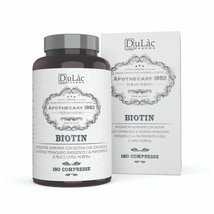 Apothecary 1982 Biotin Dul&agrave;c Pharma 180 Compresse