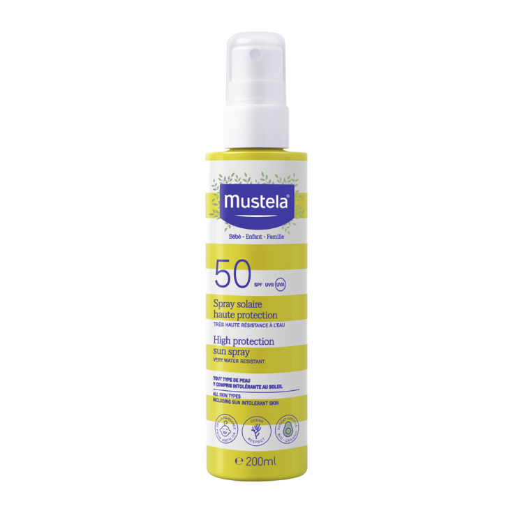 Spray Latte Solare Spf50+ Mustela 200ml