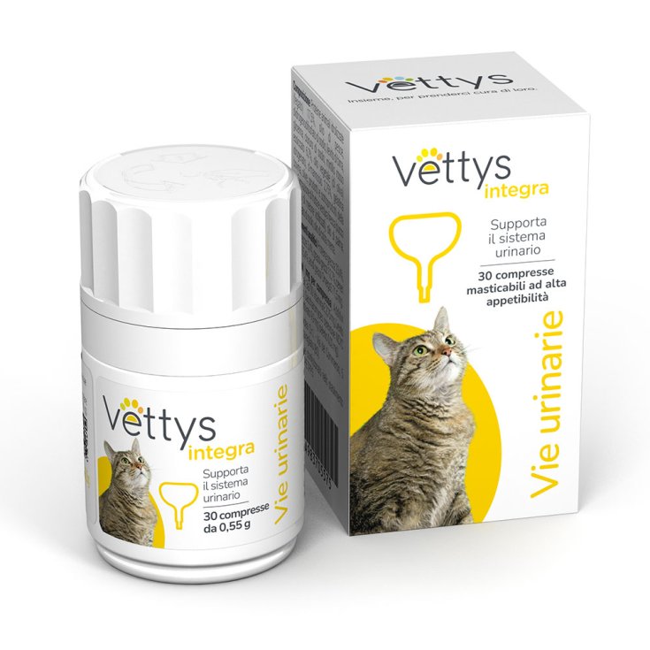 Vettys Integra Vie Urinarie - 30 Compresse - Gatto