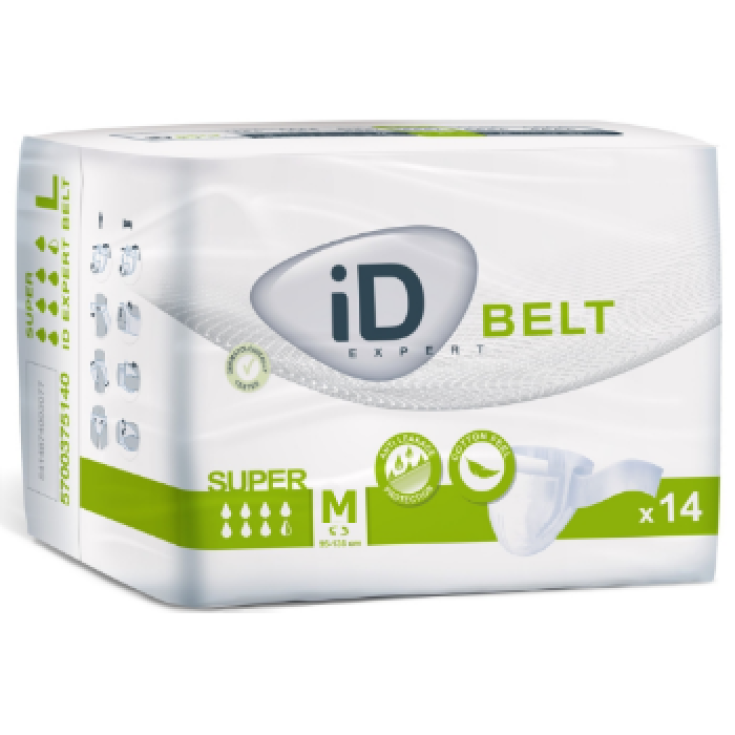 Ontex iD - Expert Belt Super PANNOLONI MUTANDINA M 14 Pezzi