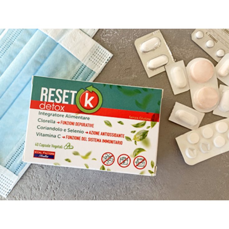 RESET K Detox Vital Factors 40 Capsule
