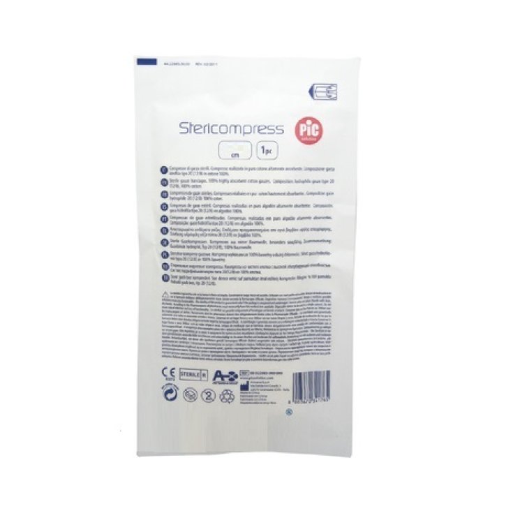 Stericompress 18x40cm Compresse Sterili PIC 1 Pezzo