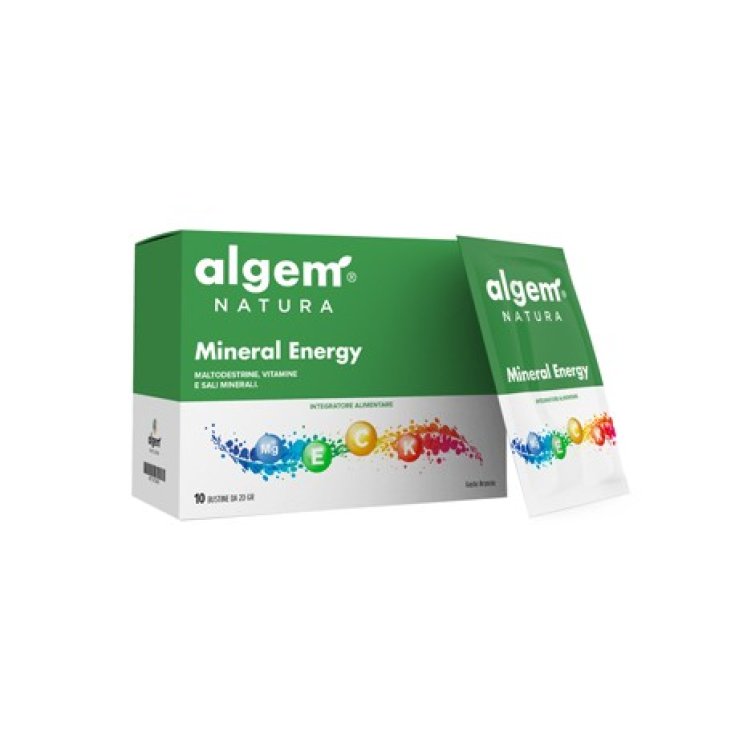 Mineral Energy Algem Natura 10 Bustine Da 20g