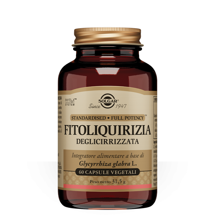 Fitoliquirizia Deglicirizzata Solgar 60 Capsule Vegetali