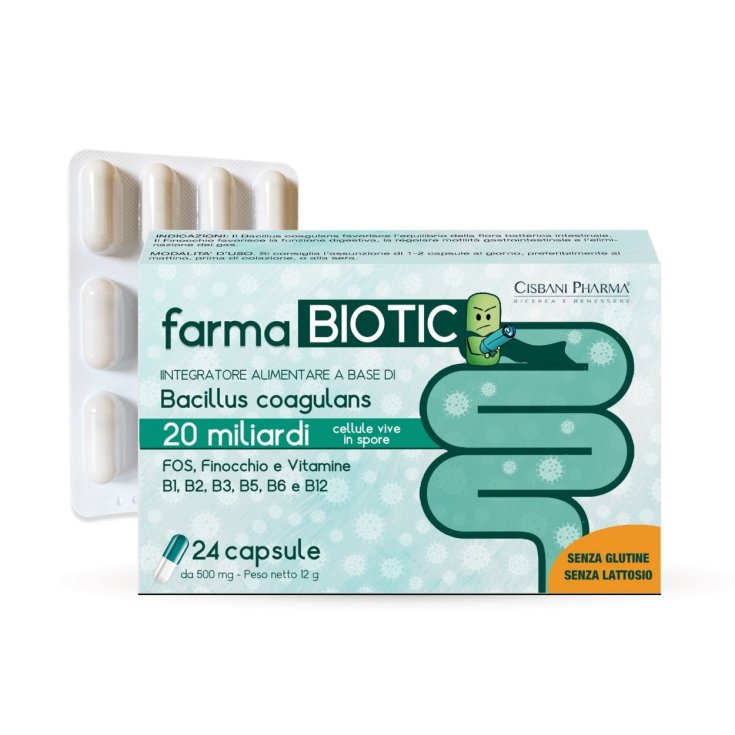 Farmabiotic Cisbani Pharma 24 Capsule