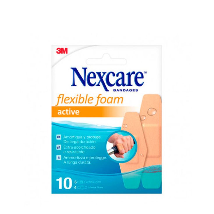 Nexcare&trade; Flexible Foam 3M 10 Cerotti