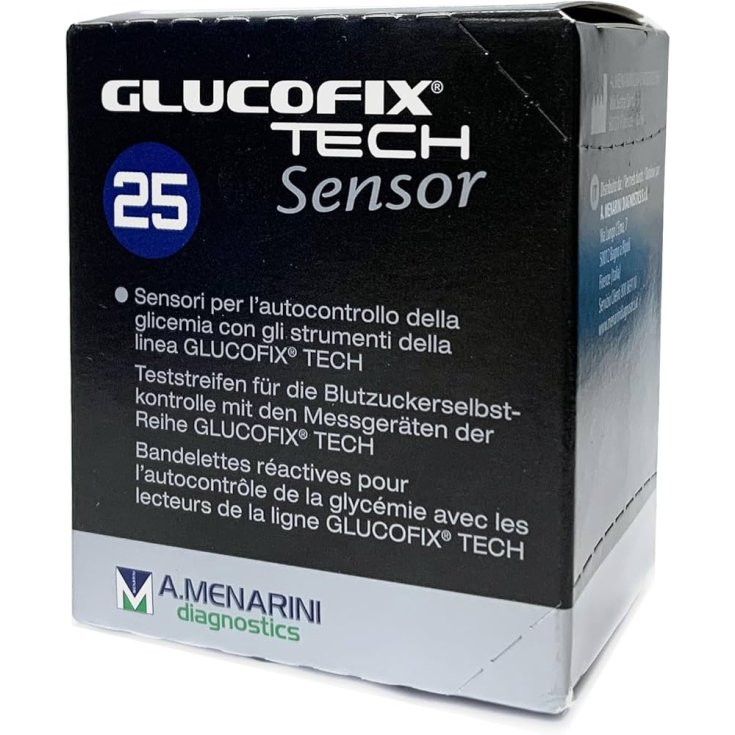 GLUCOFIX Tech Sensor Test Strip 25 Test Strips