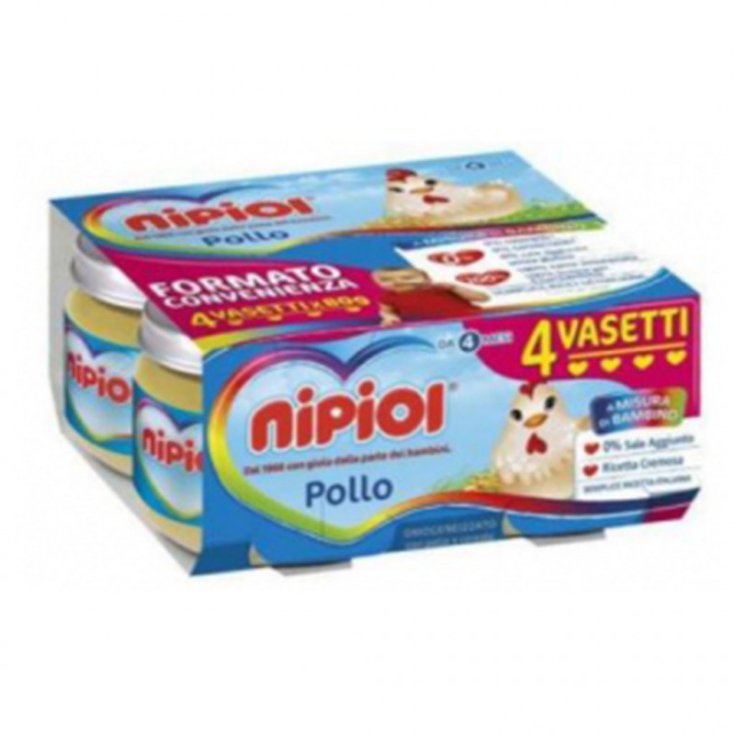 Omogeneizzati Pollo Nipiol 4x120g