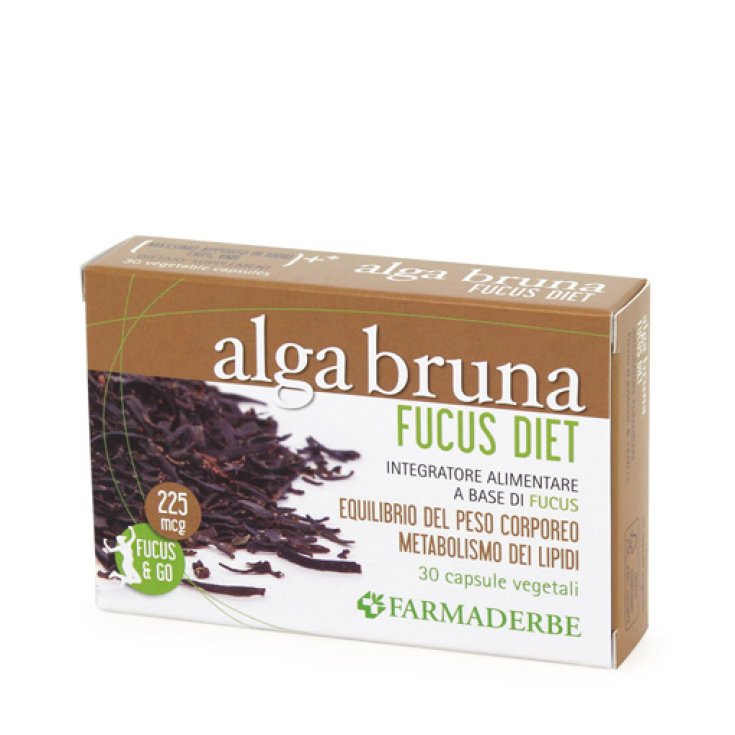 Alga Bruna Fucus Diet Farmaderbe 30 Compresse