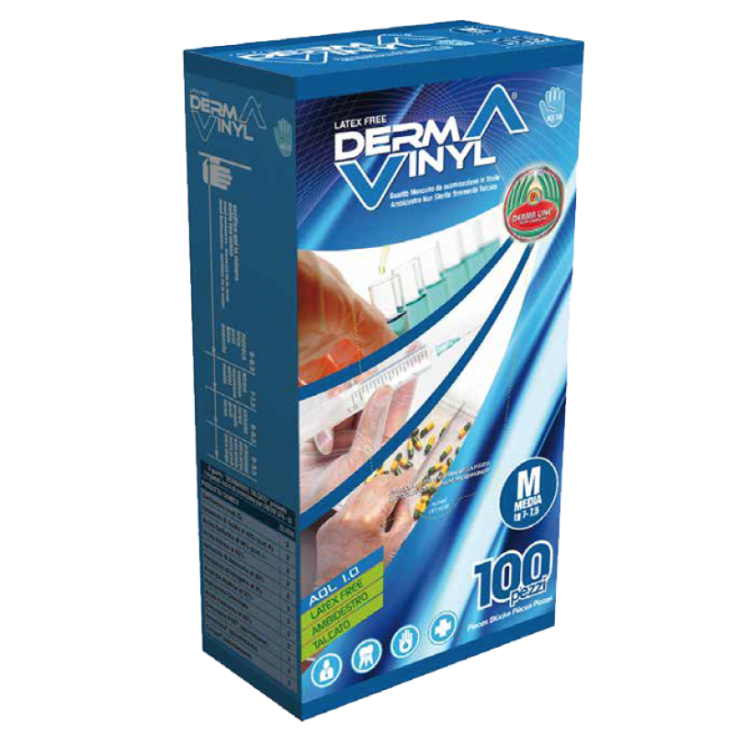 Dermavinyl Powder Free Taglia S 100 Guanti
