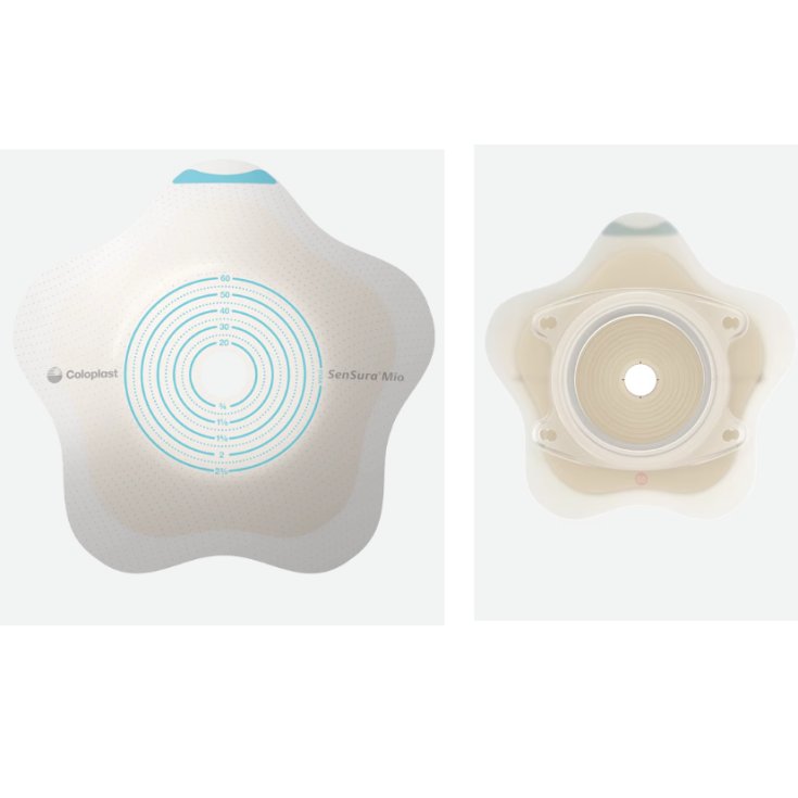 SenSura Mio Convex Flip&nbsp;Placca 18501 Fl 40mm Fo 20-35mm Coloplast 5 Pezzi
