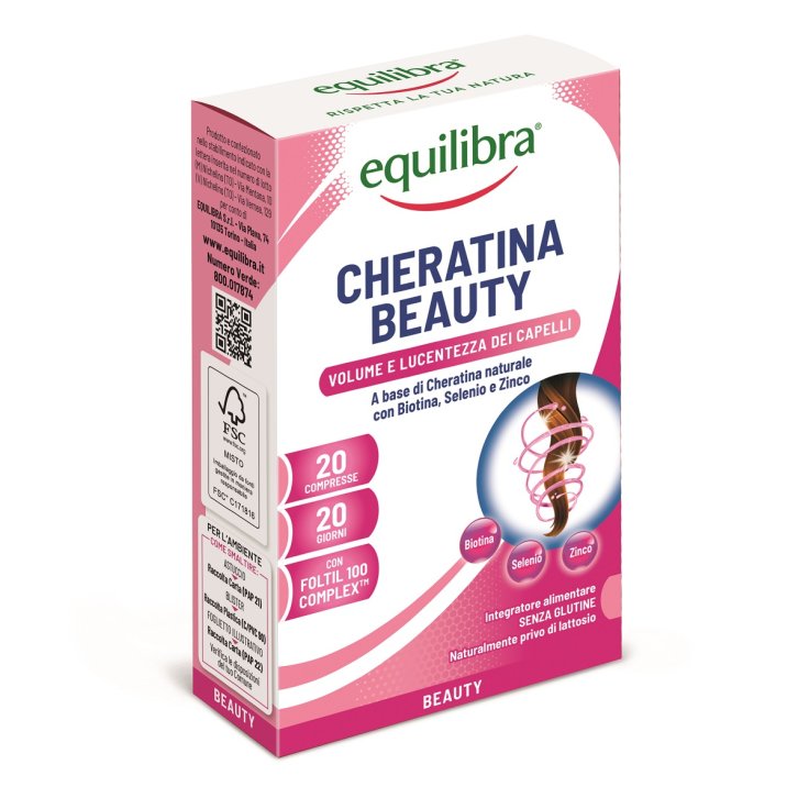 Biofoltil&reg; Cheratina Naturale Equilibra 20 Compresse