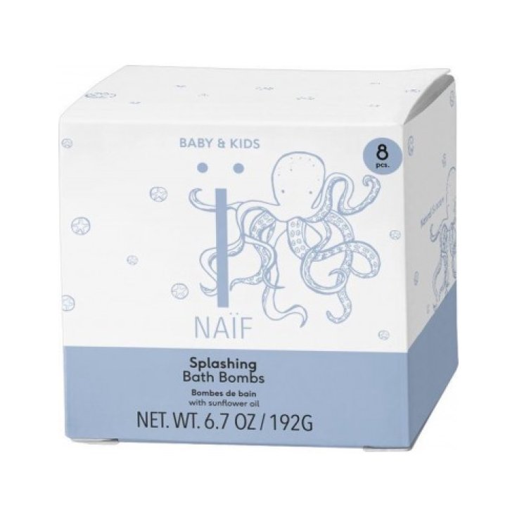 Splashing Bath Bombs Naif 8 Pezzi