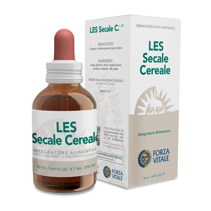 LES Secale Cereale Forza Vitale Gocce 50ml