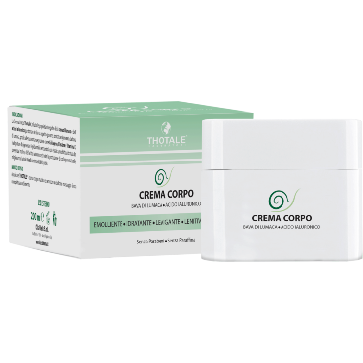 Crema Corpo Idratante alla Bava di Lumaca Thotale 200ml