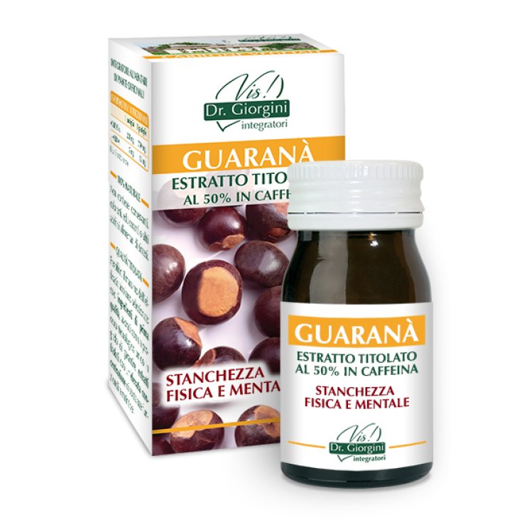Guaran&agrave; Estratto Titolato al 50% in Caffeina Dr.Giorgini 60 Pastiglie