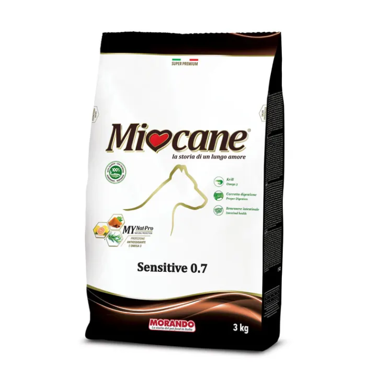 Mio Cane Sensitive 0,7 Crocchette Cane al Salmone Morando 3Kg