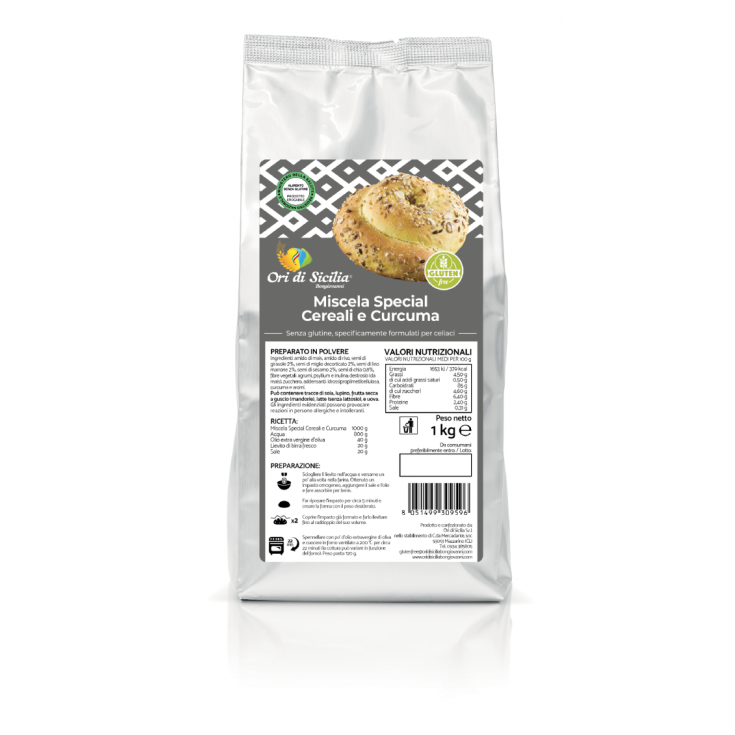 Miscela Special Cereali/Curcuma Ori Di Sicilia 1kg