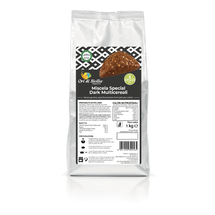 Miscela Special Dark Multicereali Ori Di Sicilia&reg; 1kg