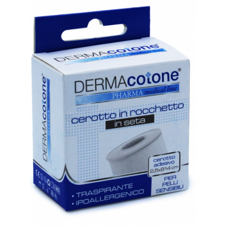 Cerotto in rocchetto in seta DERMACOTONE&reg; 2,5X914cm