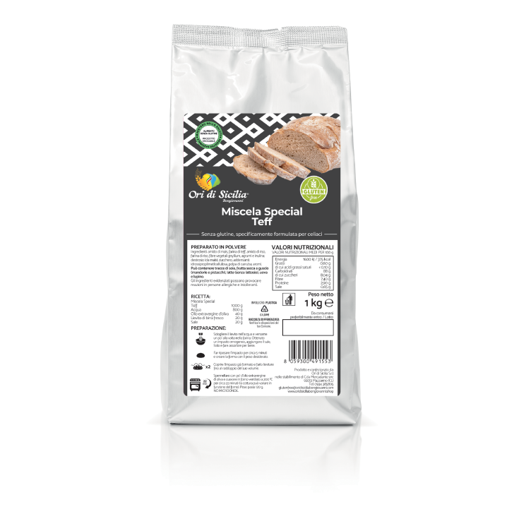 Miscela Special Teff Ori Di Sicilia 1kg