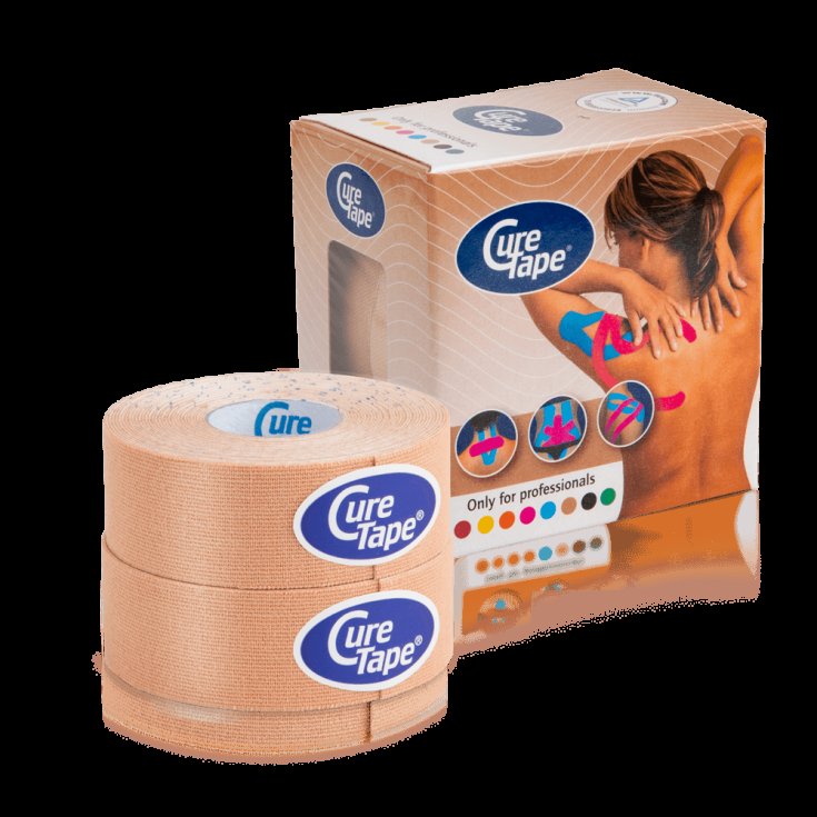 CureTape Beige 1 Cerotto su Rotolo 1cm x 5m