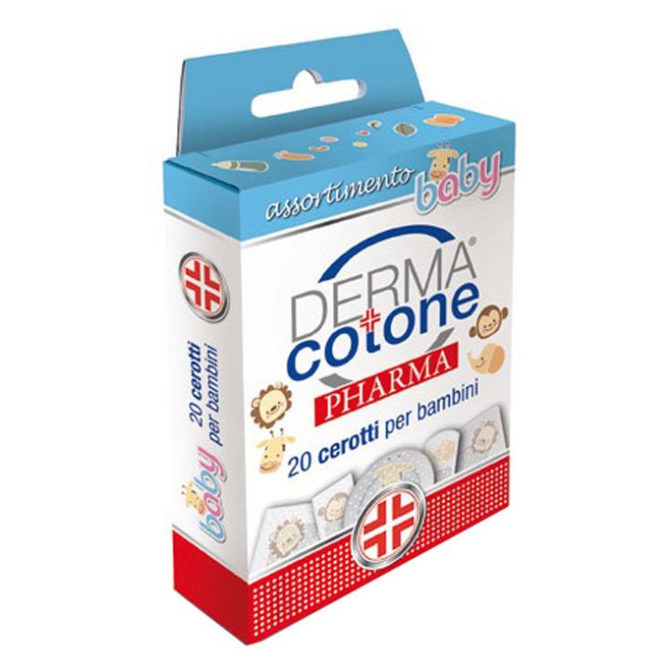 CEROTTI BAMBINI ASSORTITI DERMACOTONE&reg; 20 PEZZI
