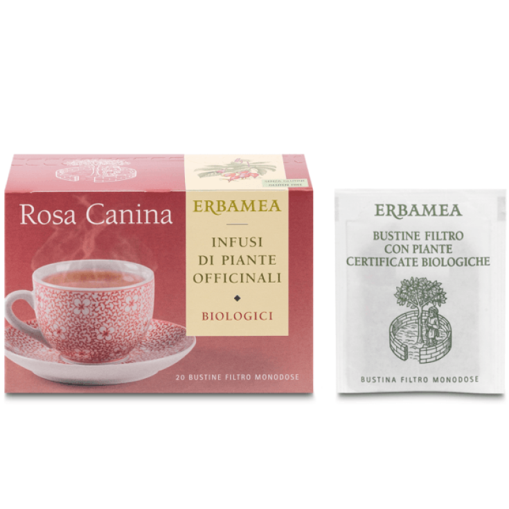 Rosa Canina Biologica Erbamea 20 Filtri Da 1,5g